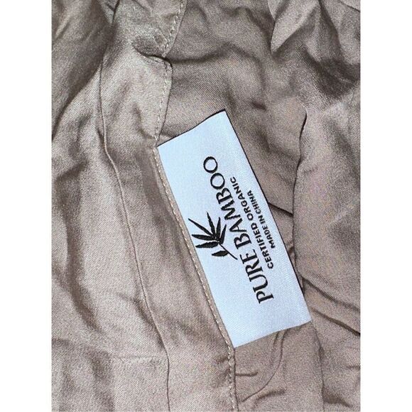 PURE BAMBOO PILLOWCASE, Genuine 100% Organic Viscose Derived from Bamboo, Luxuri - Picture 4 of 7